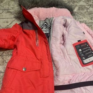 Girls pink jacket